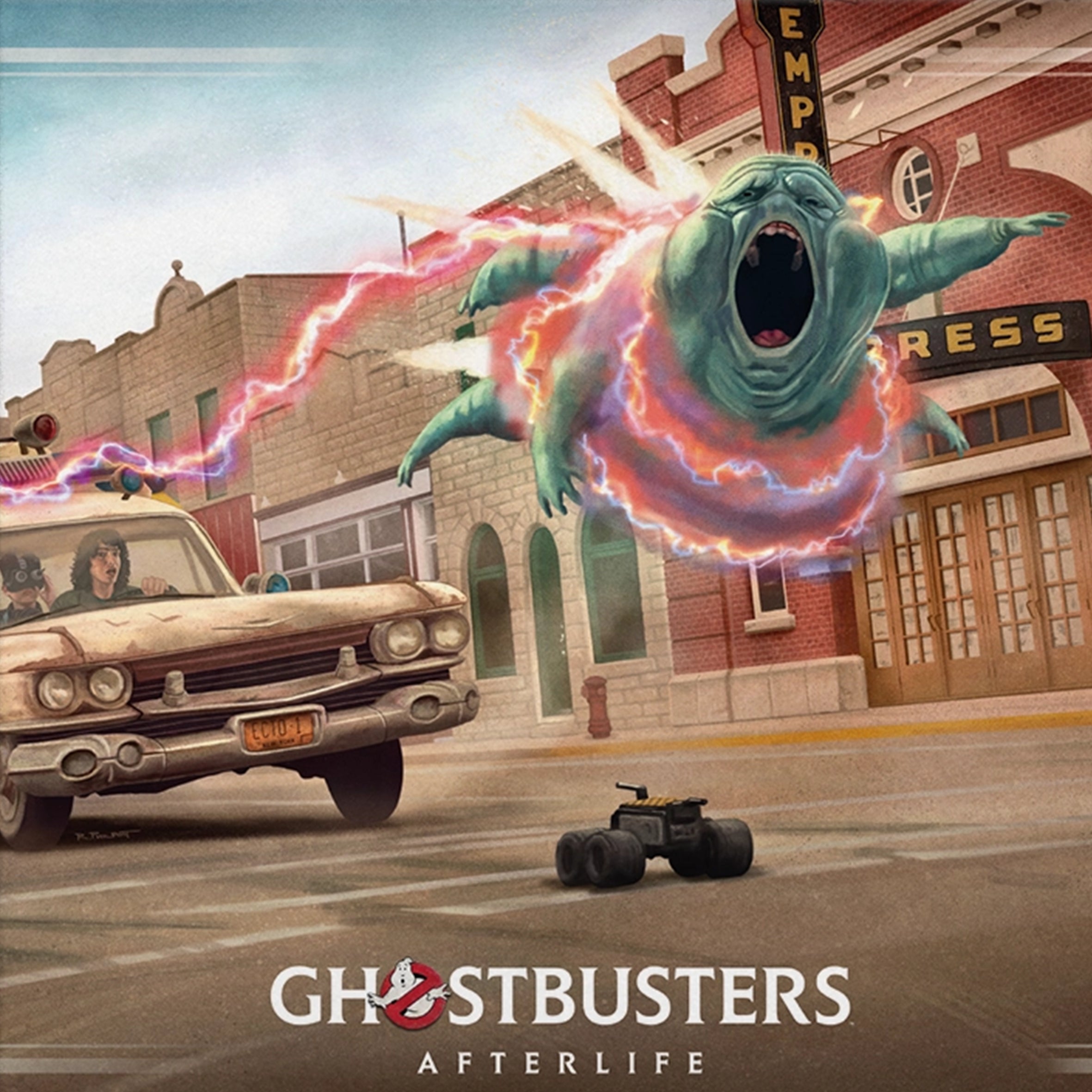 Ghostbusters movie original on sale soundtrack album vinyl record exclusive marshmallow