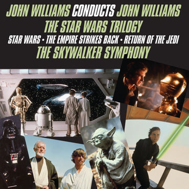 John Williams Conducts John Williams - The Star Wars Trilogy - Translucent Blue Coloured Vinyl