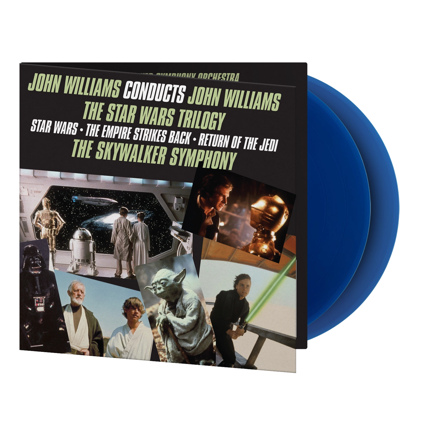 John Williams Conducts John Williams - The Star Wars Trilogy - Translucent Blue Coloured Vinyl