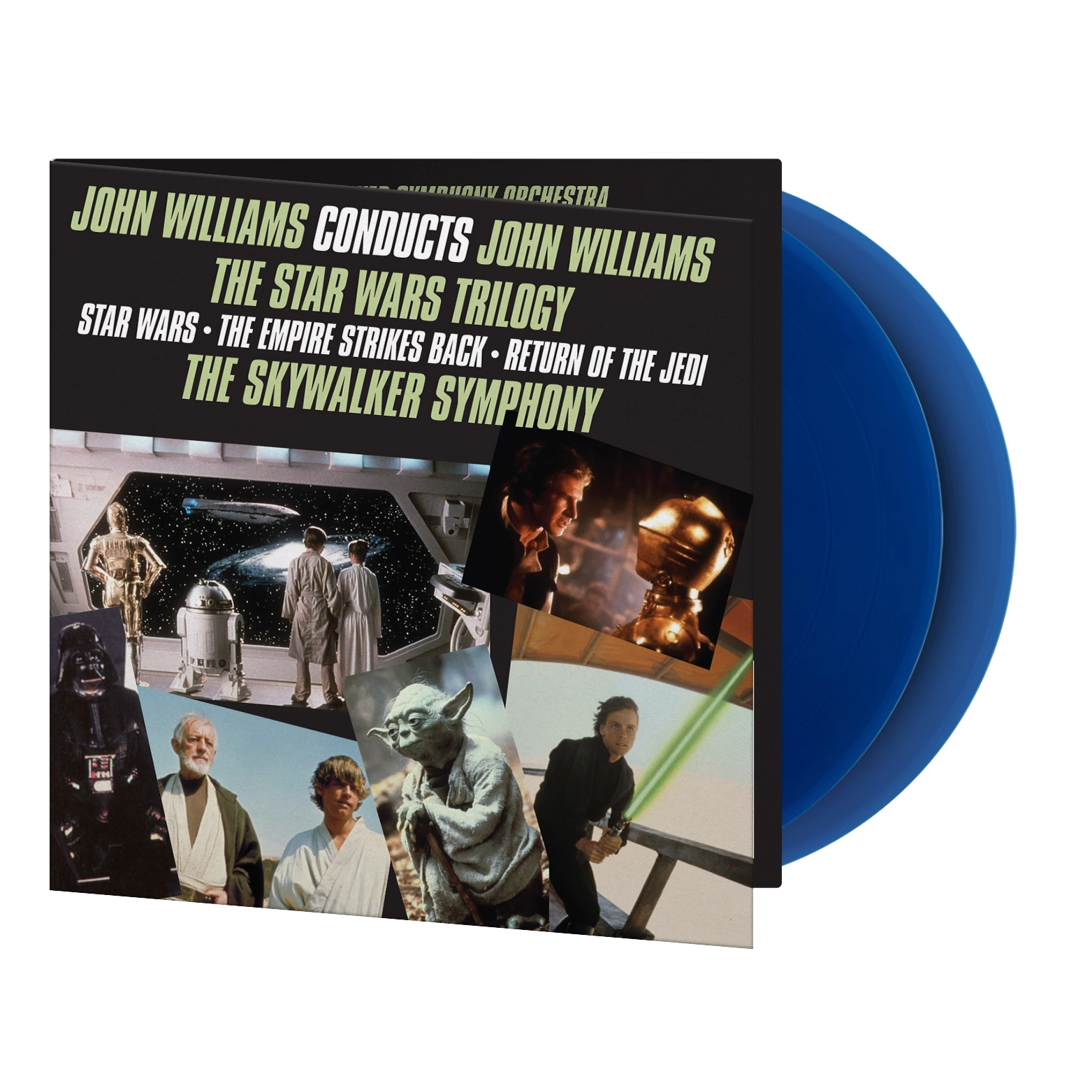 John Williams Conducts John Williams - The Star Wars Trilogy - Translucent Blue Coloured Vinyl