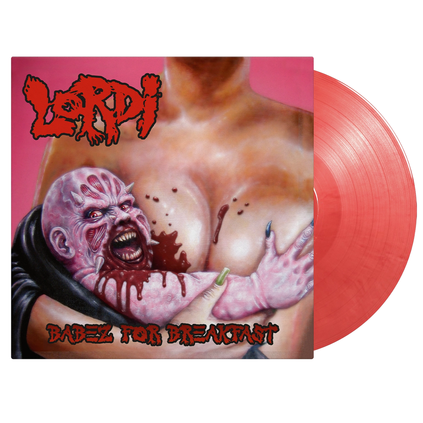 Babez For Breakfast (Pink & Red Marbled Vinyl)