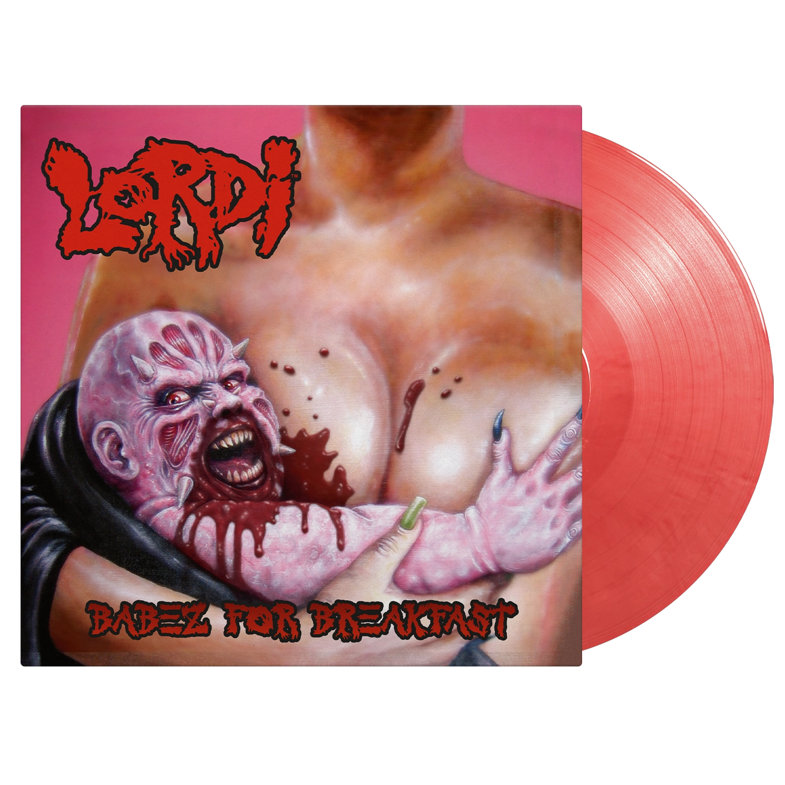 Babez For Breakfast (Pink & Red Marbled Vinyl)