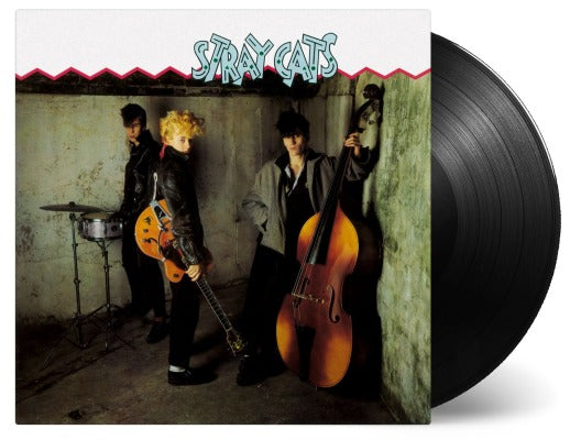 Stray Cats signed lp Self-Titled, Original Album, Vintage Vinyl Record, Great Gifts, 60s 80s outlet 90s